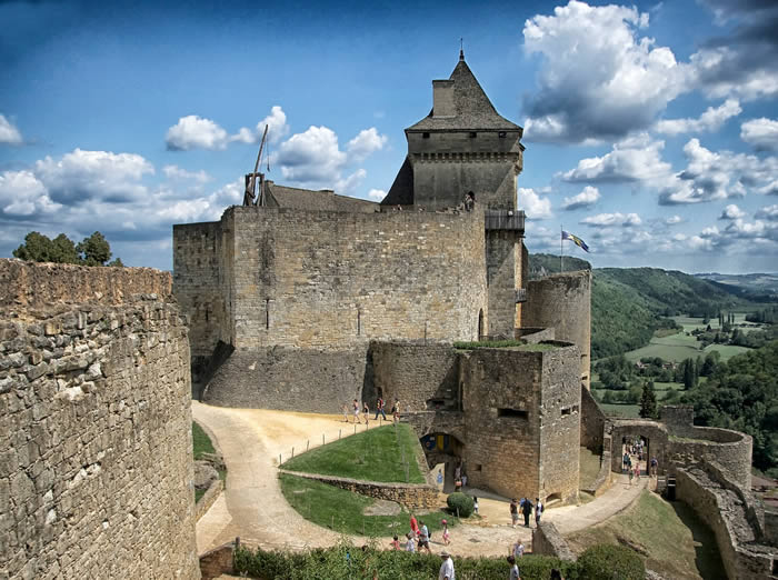 Chateau Castelnaud Dorddogne France